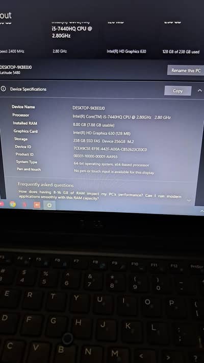 DELL latitude 5480