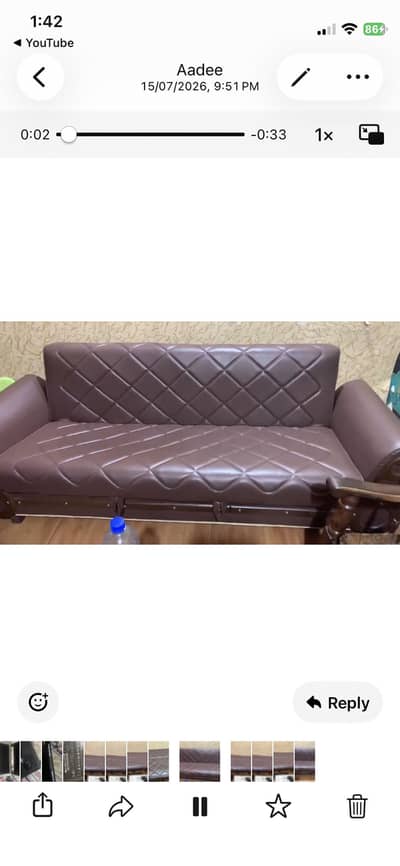 Sofa cum bed
