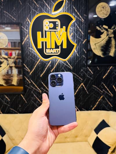 iPhone 14 Pro 256GB PTA Approved Physical Esim 90 Health Waterpack