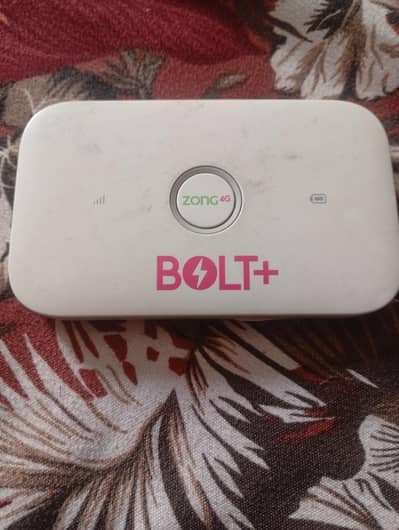 Zong Bolt+ Super Fast Network Device with new Battery replaced