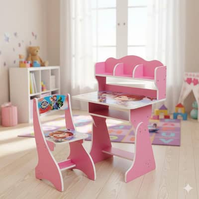 Baby Table chair | kids study table | cartoon chair table