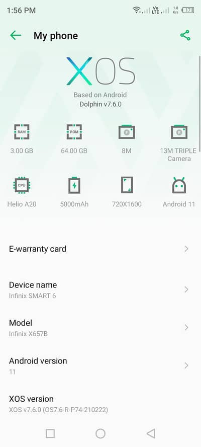 Infinix Smart 6