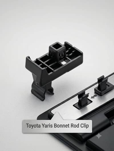 Toyota Yaris Bonnet Rod Clip (Compatible – Pakistani/Japani, One Piece
