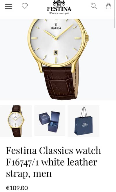 Original Festina Men’s Watch 03216782824