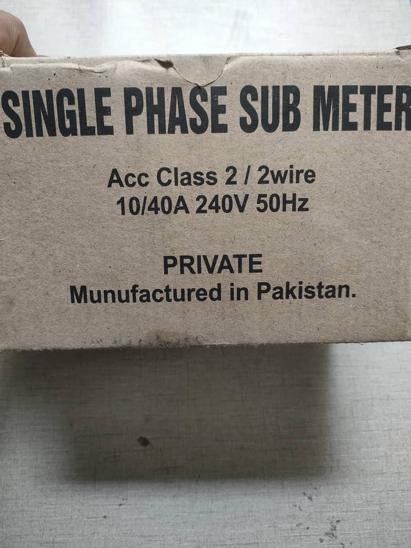 Pel Sub Meter 1