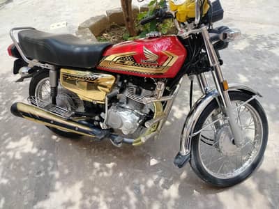 Honda 125 gold addition