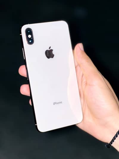 Apple iPhone XS Max face I'd issue panel bahtere original ha 64 GB ha