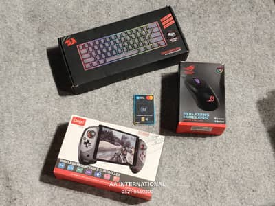 Asus Rog keris wireless Redragon k360 ipega wireless controller