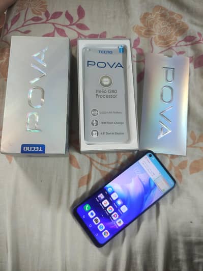 Tecno Pova 6/128 SEALED OFFICIAL PTA APPROVED . Complete BOX