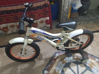 Kids Bicycle 16" with Training Wheels – Good Conditi
