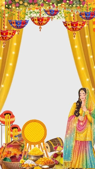 Customize Mehndi cards