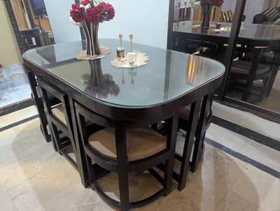 dining table 6 chairs