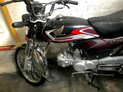 honda 70 2025 Moldel 12 july ko li thi