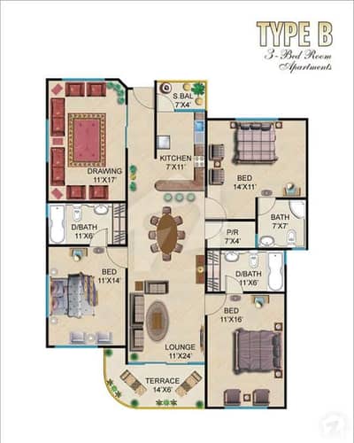 2 BED D D