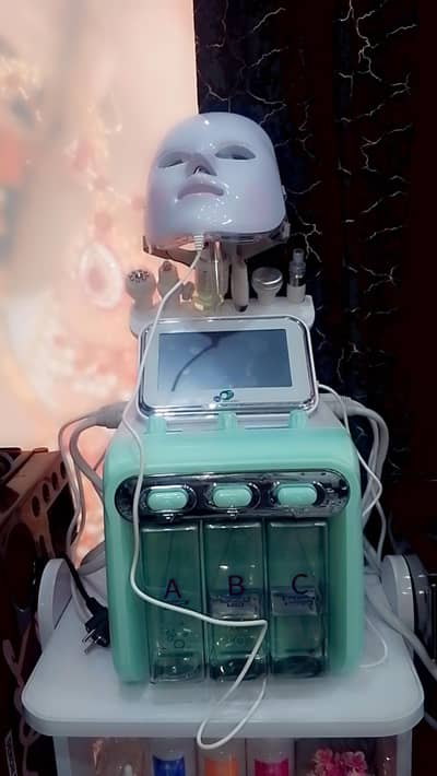 Hydra machine with trolly serums