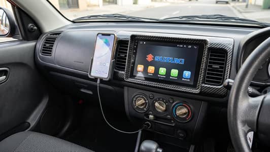 Suzuki Alto LCD frame panel Carbon Fiber