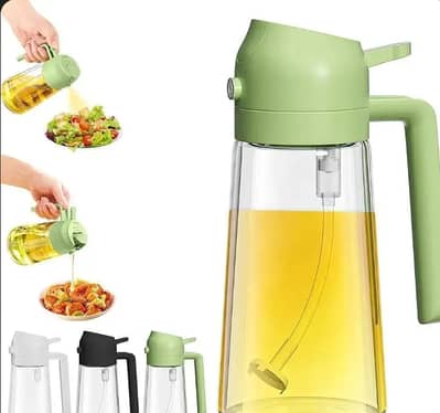 Premium Glass Oil Spray Bottle for Kitchen & Air Fryer (Free Delivery)