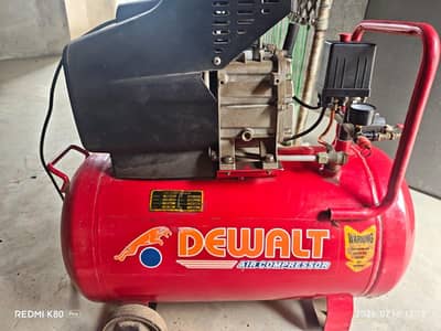 DDeWalt 24L Air Compressor (8 Bar - Perfect Condition)