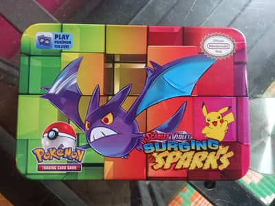 pokemon trading cards with box