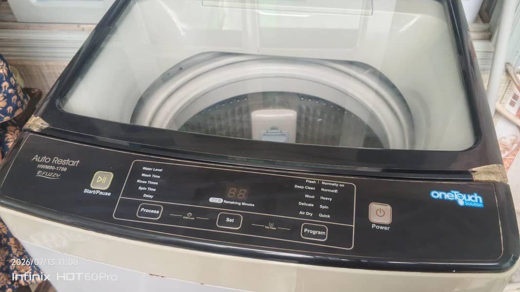 haier automatic machine 0