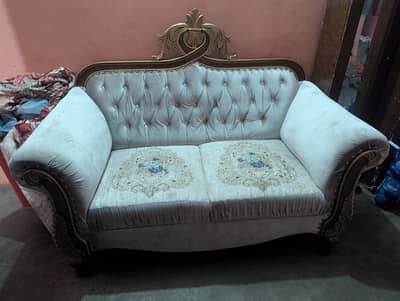 Aoa 3 sofa set no usage Jb sy liye Asy hi room ma pry cover