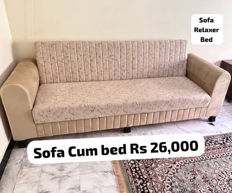 Bed & sofas available for sell 3