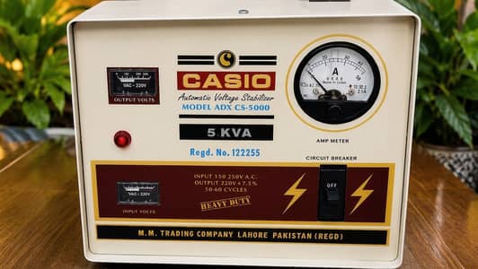5000VA Automatic Voltage Stabilizer - Bilkul Naya Jaisa! | 100% Copper