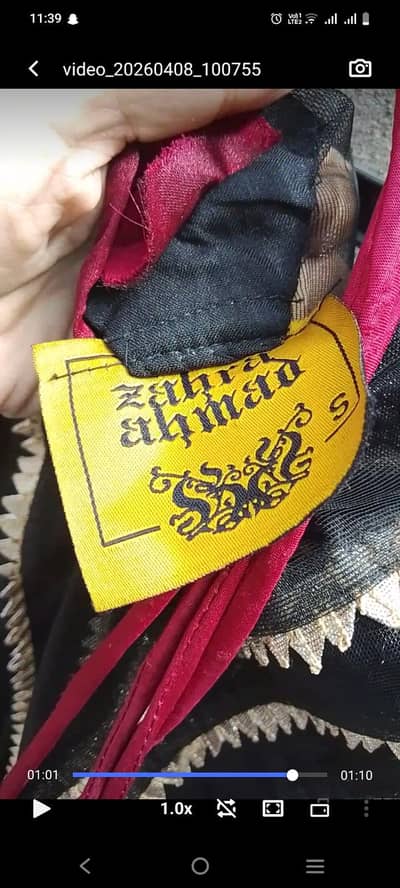 Zara Ahmad Original Designer Dress۔۔۔