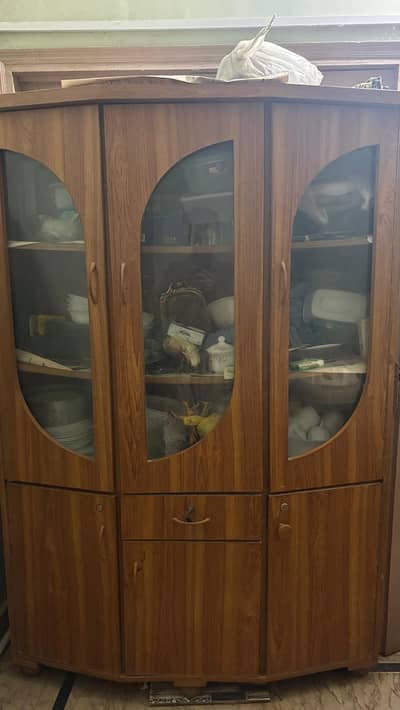 Wooden Divider/Cabinet