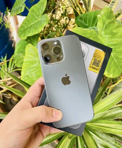 iPhone 13 Pro 256 GB Graphite with Box PTA Approved 12/13/14/15/16 Sam