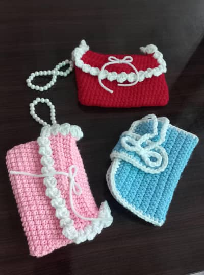 Handmade Crochet wallets