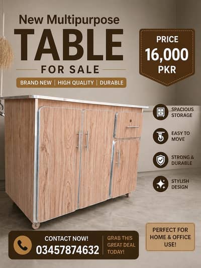 Table brand new