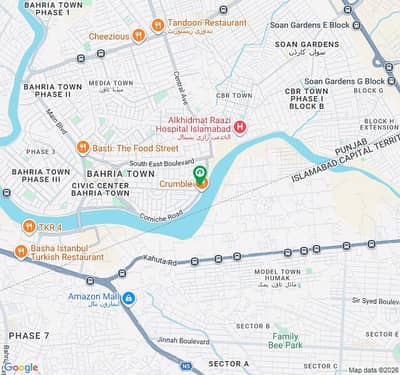Prime Location 1 Kanal Triple -Story House For Sale - Main Boulevard Bahria Town