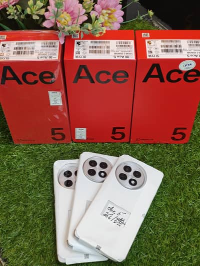 Oneplus ace 5/13R official pta approved 12/256 with full box accessory