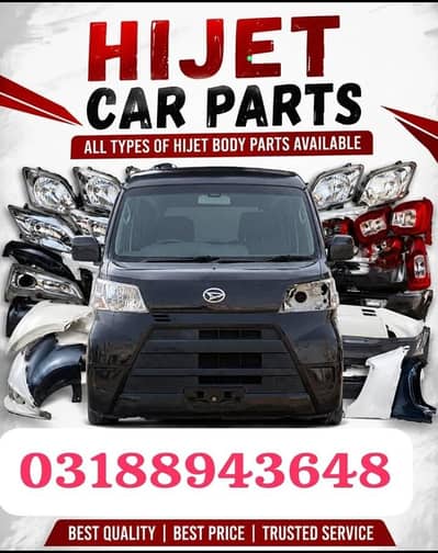 hijet car All parts available