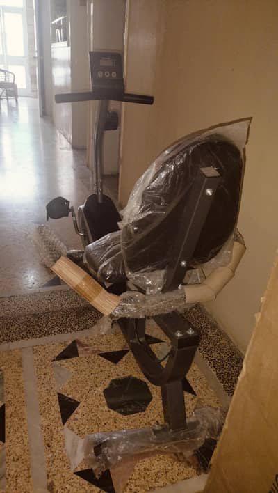American Fitness Recumbent Bike New Condition