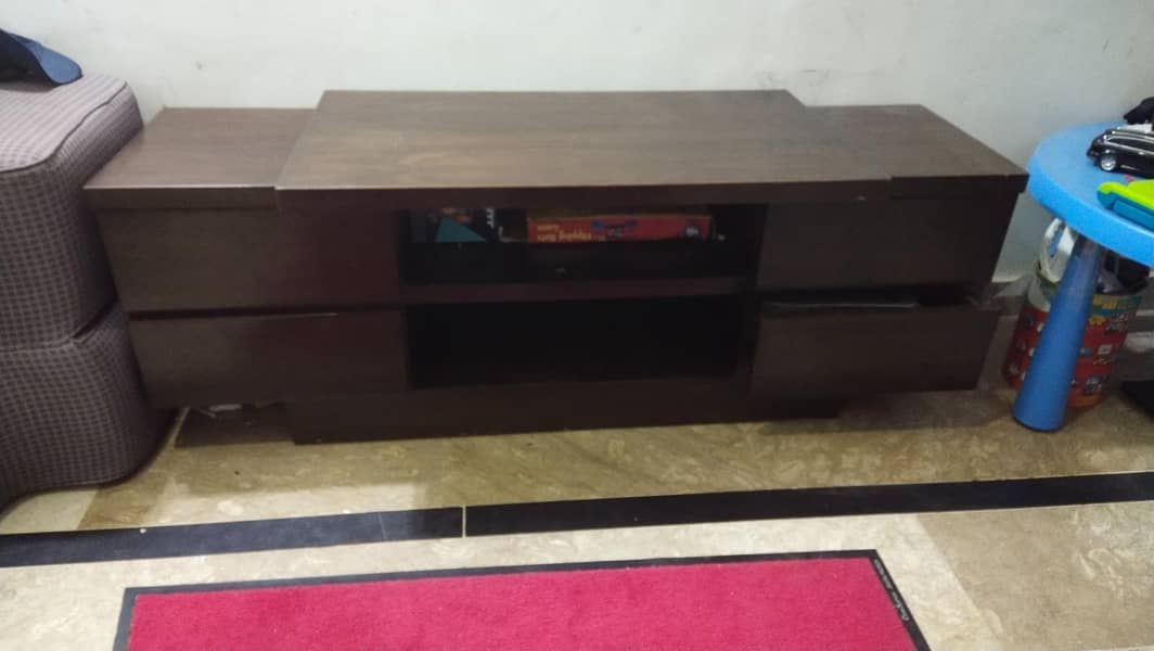 TV Consloe solid wood 1