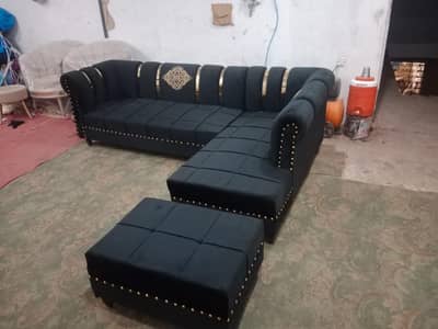 7 senator L shaped sofa set