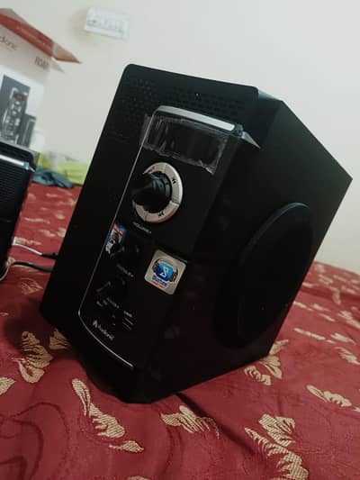 Audionic Roar 100 2.1 Channel Speaker|Power Bass|New Condition