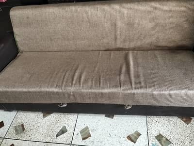 Space-Saving Pull Out Sofa Cum Bed – Comfortable & Durable