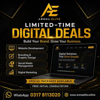 Professional Business Website Development Service | Arena Elite
