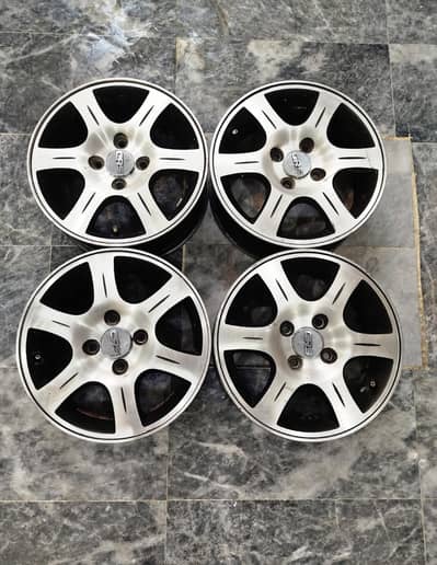 Alloy rims 14 size 100 pcd excellent condition