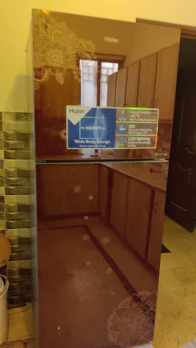 Haier  Refrigerator medium size double door fridge 0328/2741/872