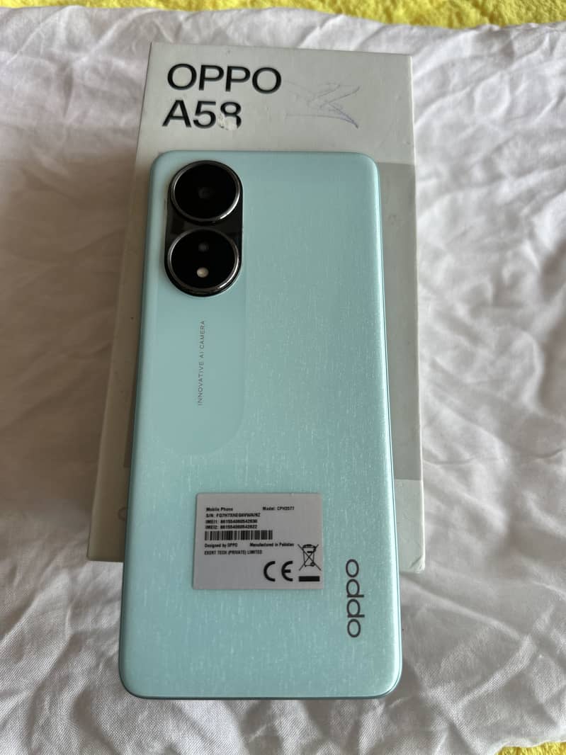 oppo A58 0