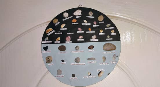 Valuable Stones and Sea shells frames