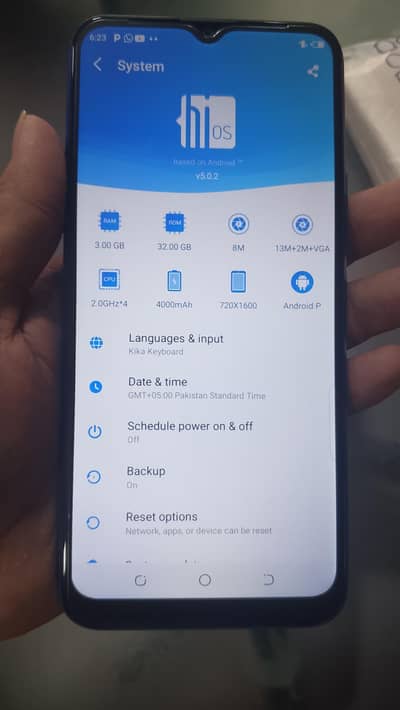 Tecno spark 4.3/32  charger and box available hai