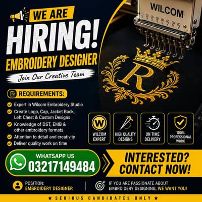 Embroidery designer