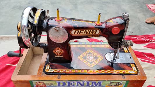 Denim Sewing Machine Brand Newاچھی حالت | مکمل ورکنگ