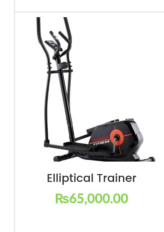 Elliptical Excercise machine 0
