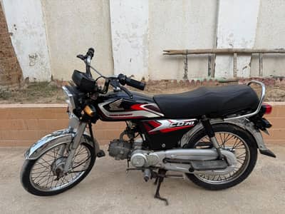 Honda CD-70 End Of 2024 Patta 2025 Karachi Number